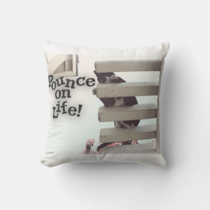 Coussin Pounce For Your Life Motivation Slogan