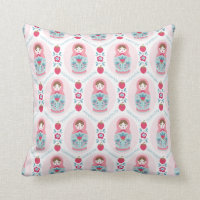 Poupée de nidification de Matryoshka rose pâle