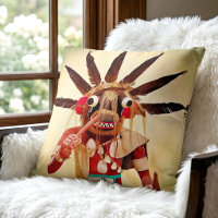 Poupée Kachina Statue en bois amérindien audacieus