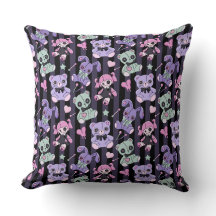 Poupée vaudou gothique pastel mignonne et conforta