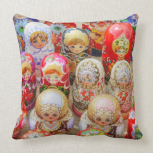 Coussin Poupées nichées russes