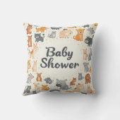 Coussin pour Baby shower (Verso)