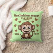 Coussin pour bébé pour la naissance — singe — pers (Couverture)