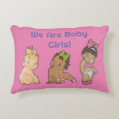 Coussin pour bébés filles (Devant)