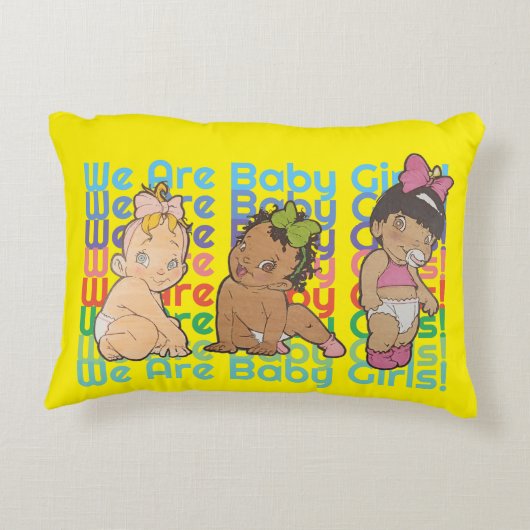 Coussin pour bébés filles (Dos)