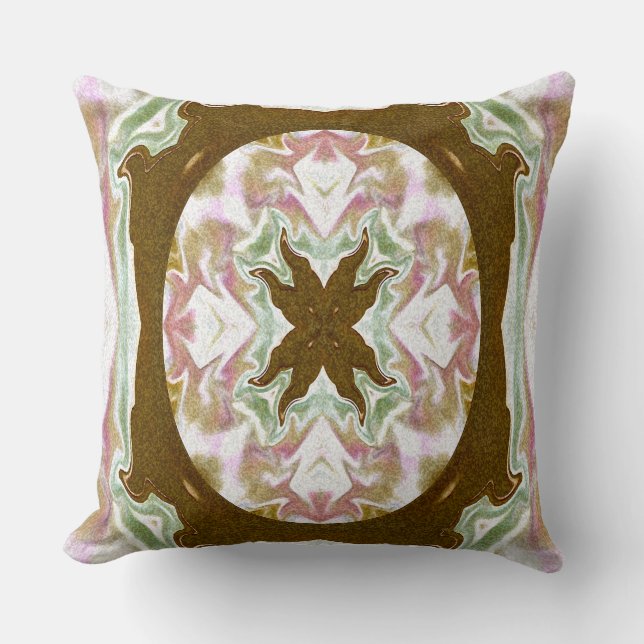 Coussin Pour être un avec Mère Terre.... (Recto)