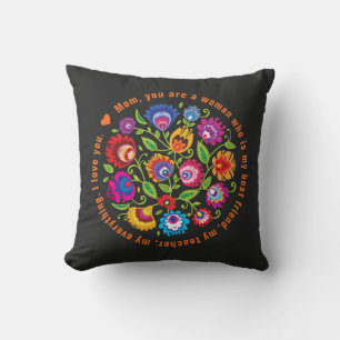 Coussin Pour la composition du folklore polonais mère