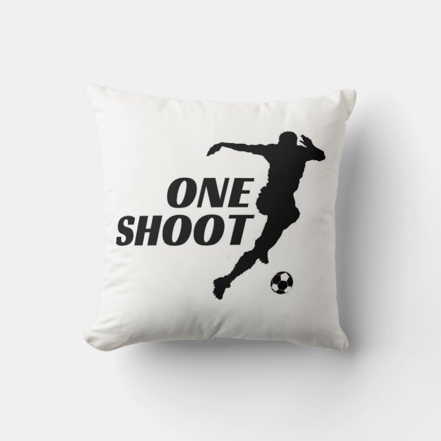 Coussin pour la maison - conception de football (Recto)