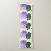 Coussin pourpre de corps d'hortensias de Redoute (Dos (Vertical))