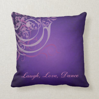 Coussin pourpre de Mojo de danse de rouleau