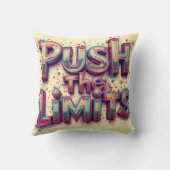 Coussin Pousser Les Limites (Verso)