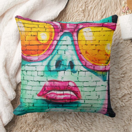 Coussin Poussette - Poussette Urbaine Street Art (Couverture)
