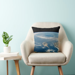 Coussin Poussière Sur La Mer Méditerranée Et L'Île Chypre