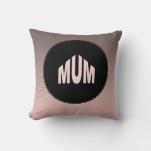 Coussin Poussin à deux tons maman