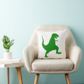 Coussin Poussin de dinosaure vert et blanc (Chaise)