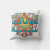 Coussin Poussin de l'âme en métal de Thrash (Verso)