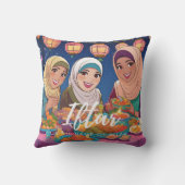 Coussin Poussin Iftar 3 Soeurs (Verso)