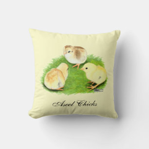 Coussin Poussins Aseel Blé