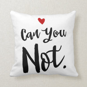 Coussin Pouvez vous non impertinents Introvert
