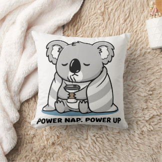 Coussin Power Nap Power Up Cute Koala