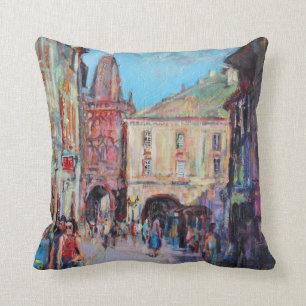 Coussin Prague latéral ensoleillé