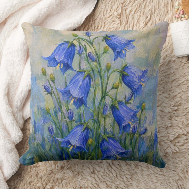 Coussin Prairie aux jacinthes (Couverture)