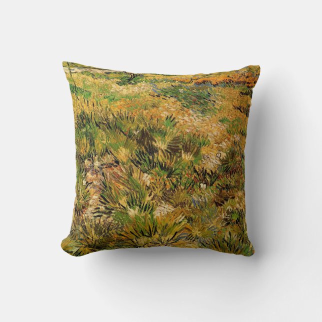 Coussin Pré à l'hôpital Saint Paul par Vincent van Gogh (Recto)