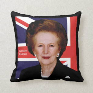 Coussin Premier ministre Margaret Thatcher - Voir les deux