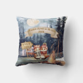 Coussin Premier Ornement de Noël pour Nouveaux Mariés Mign (Verso)