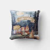 Coussin Premier Ornement de Noël pour Nouveaux Mariés Mign (Recto)