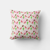 Coussin Première fille de rodéo 1er anniversaire (Recto)