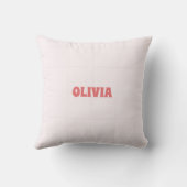 Coussin Première fille lapin de Pâques sur le coupage de f (Verso)