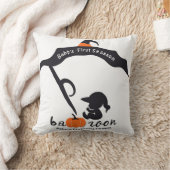 Coussin Première saison Éffrayante de bébé Citrouille mama (Couverture)