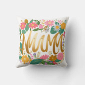 Coussin Première saison Éffrayante de bébé Citrouille mama (Verso)