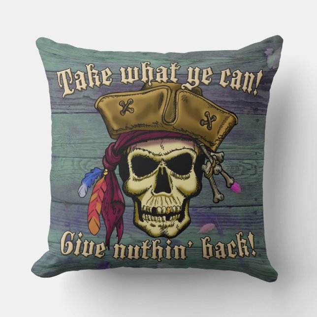 Coussin Prenez Ce Que Vous Pouvez... (Recto)