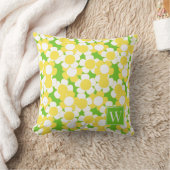 Coussin Préparation Fleur de Daisy - Monogramme Jaune et C (Couverture)