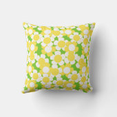 Coussin Préparation Fleur de Daisy - Monogramme Jaune et C (Verso)