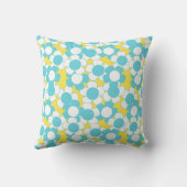 Coussin Préparation Fleur de Daisy - Monogramme Jaune et T (Verso)