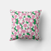 Coussin Préparation Fleur de Daisy – Monogramme Rose et Ve (Verso)