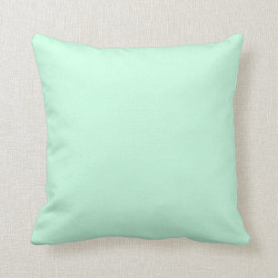 Coussin préppy couleur printemps pastel de mer vert menthe