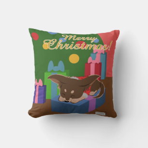 Coussin Présence de chiot