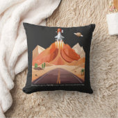Coussin Prêt à aller sur Mars (Couverture)