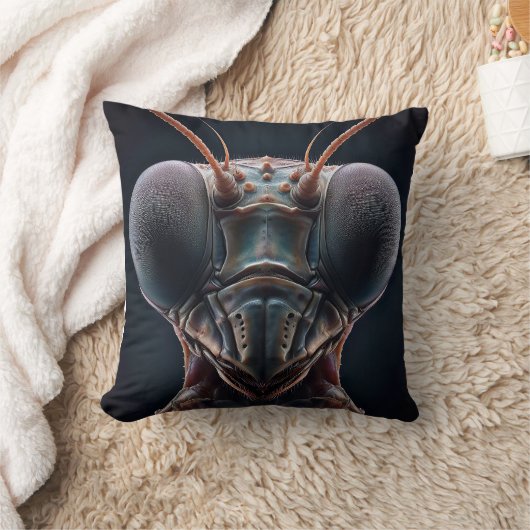 Coussin Prier Mantis Fermer Macro (Couverture)