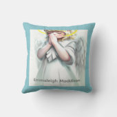 Coussin Prier Petit Ange Fille (Verso)