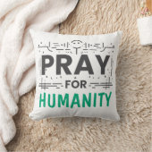 Coussin Priez pour : Honorer l'humanité (Couverture)