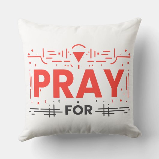 Coussin Priez Pour La Matière De Vie (Verso)