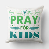 Coussin Priez pour les enfants (Recto)