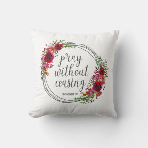 Coussin Priez Sans Cesse