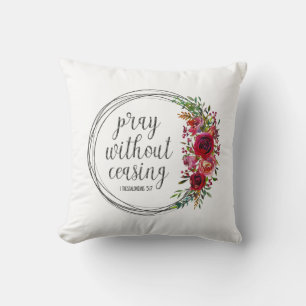 Coussin Priez Sans Cesse
