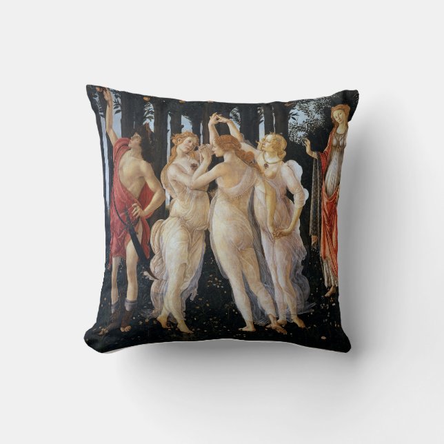 Coussin Primavera (détail), Sandro Botticelli, 1482 (Recto)